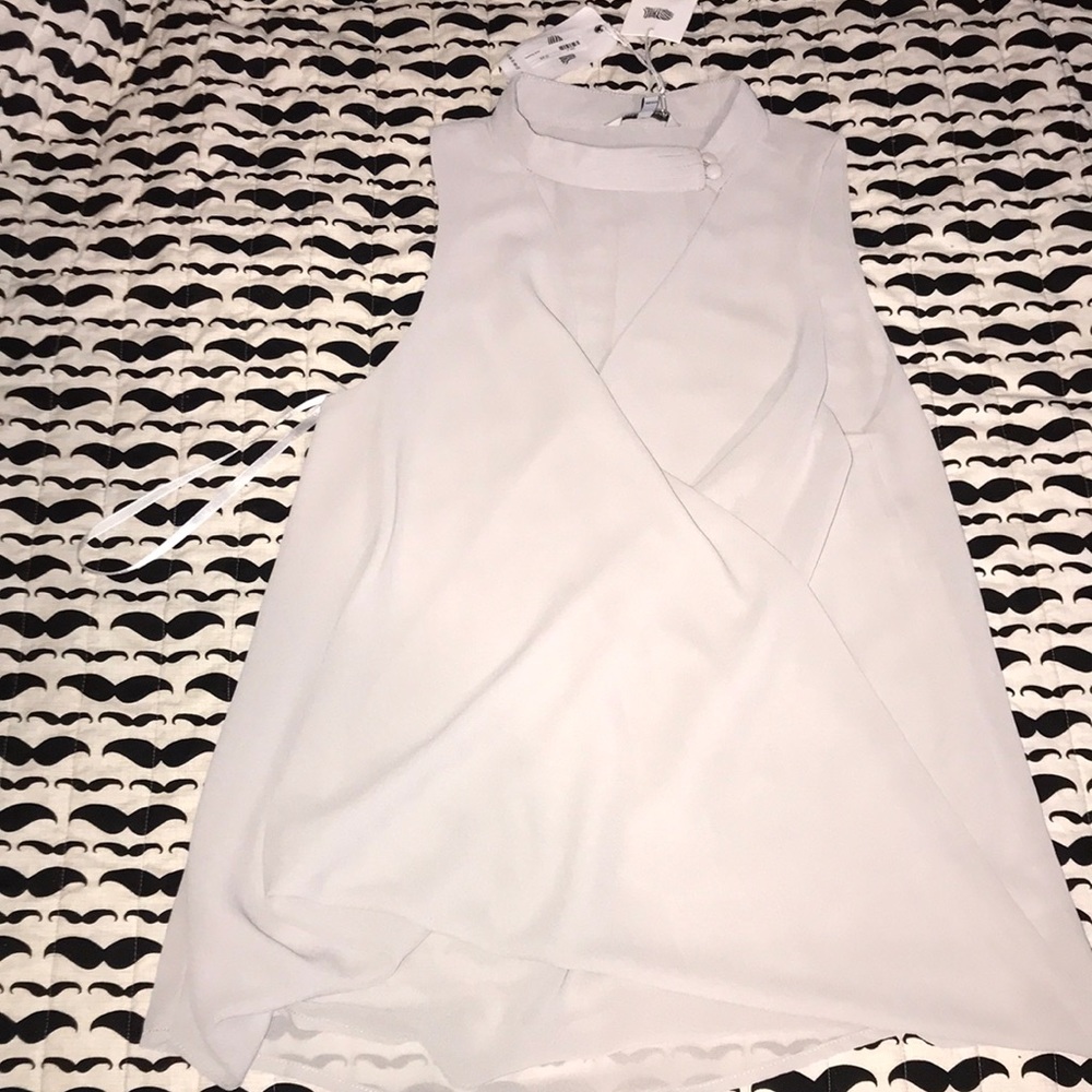 Dressy V Neck with strap around the neck